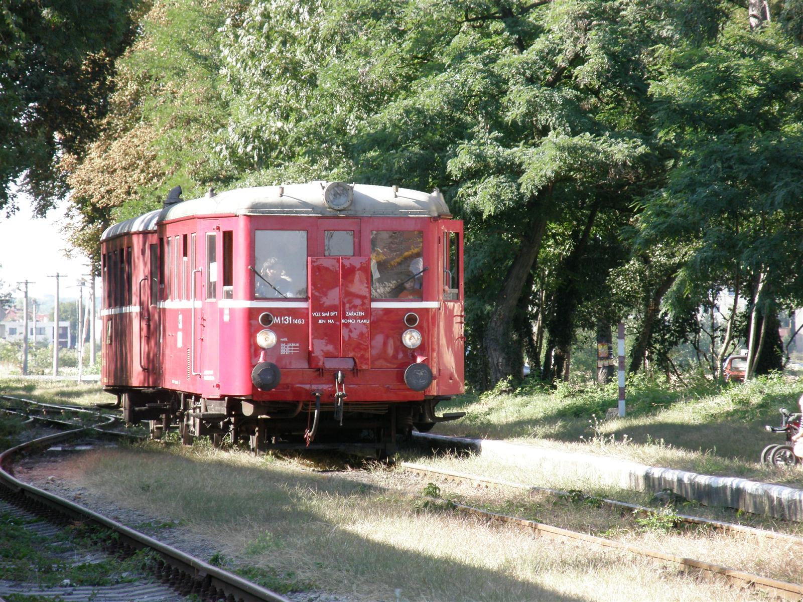 krátka zastávka v žst. Poštorná