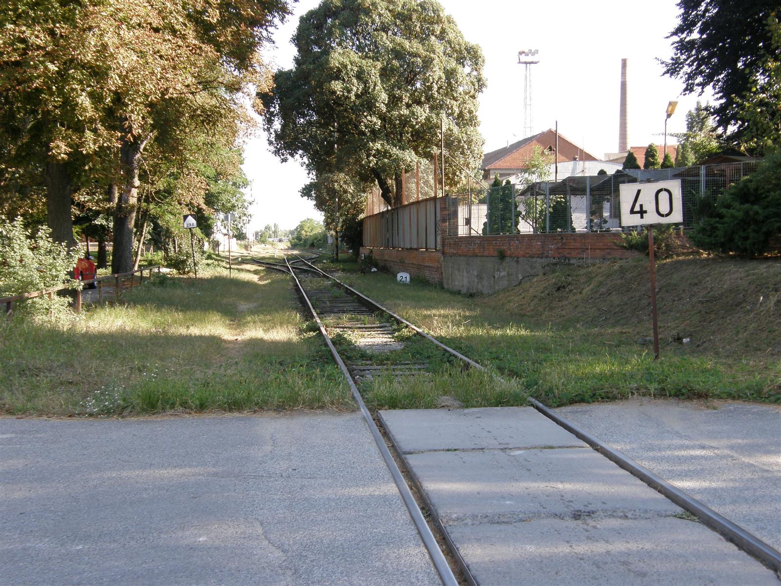 krátka zastávka v žst. Poštorná
