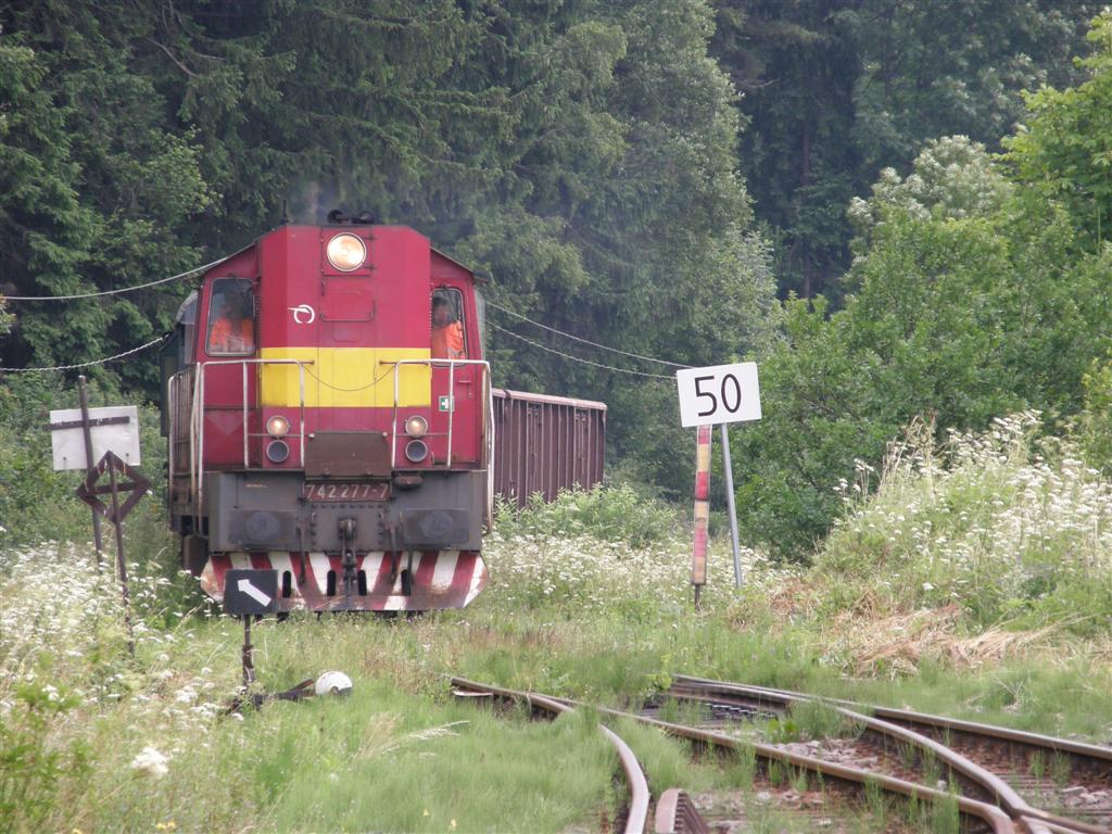 Posun v žst. Makov