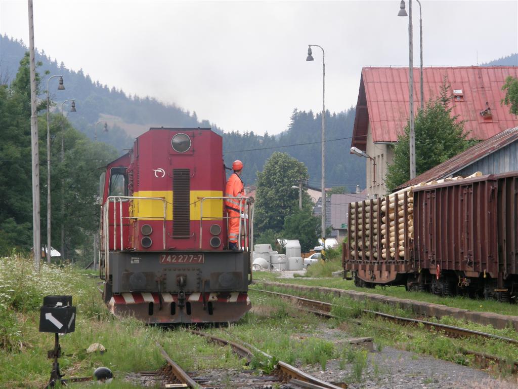 Posun v žst. Makov