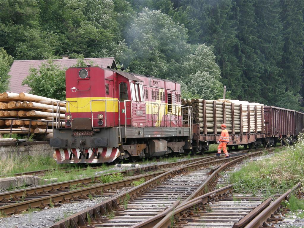Posun v žst. Makov