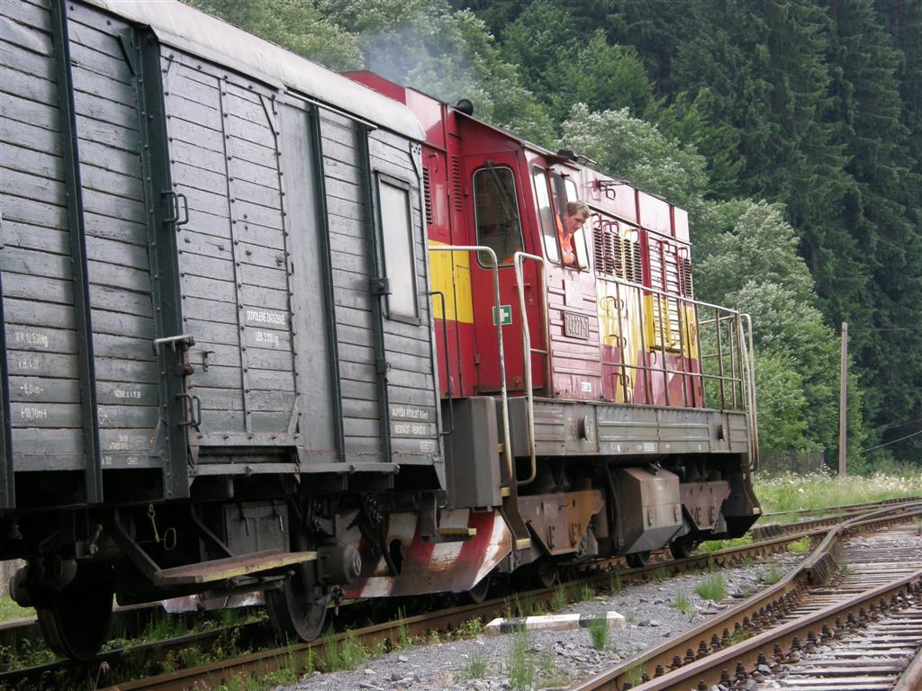 Posun v žst. Makov